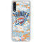 NBA Oklahoma City Thunder Digi Camo Galaxy A50 Clear Case