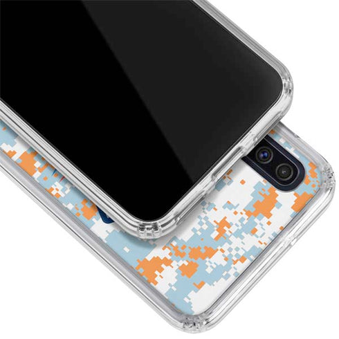 NBA Oklahoma City Thunder Digi Camo Galaxy A50 Clear Case