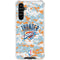 NBA Oklahoma City Thunder Digi Camo Galaxy A54 5G Clear Case