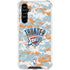 NBA Oklahoma City Thunder Digi Camo Galaxy A54 5G Clear Case