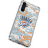 NBA Oklahoma City Thunder Digi Camo Galaxy A54 5G Clear Case