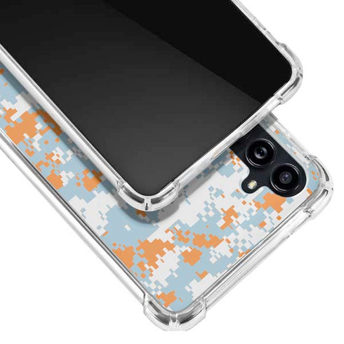 NBA Oklahoma City Thunder Digi Camo Galaxy A54 5G Clear Case
