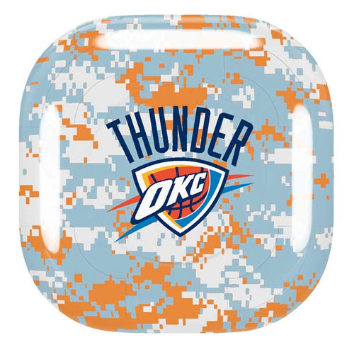 NBA Oklahoma City Thunder Digi Camo Galaxy Buds Pro Skin