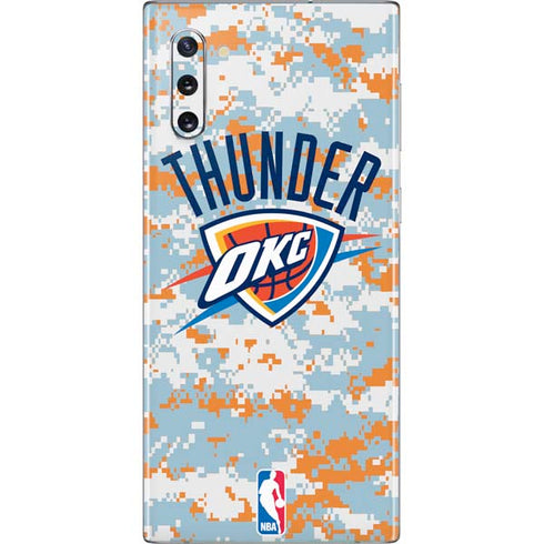 NBA Oklahoma City Thunder Digi Camo Galaxy Note 10 Skin
