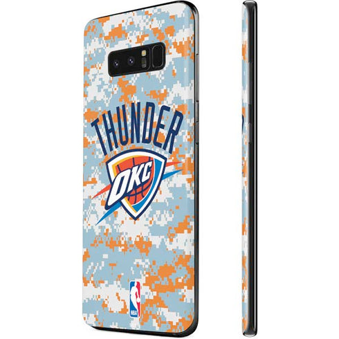 NBA Oklahoma City Thunder Digi Camo Galaxy Note 8 Skin