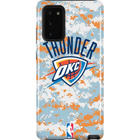NBA Oklahoma City Thunder Digi Camo Galaxy Note20 5G Pro Case