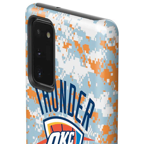 NBA Oklahoma City Thunder Digi Camo Galaxy Note20 5G Pro Case
