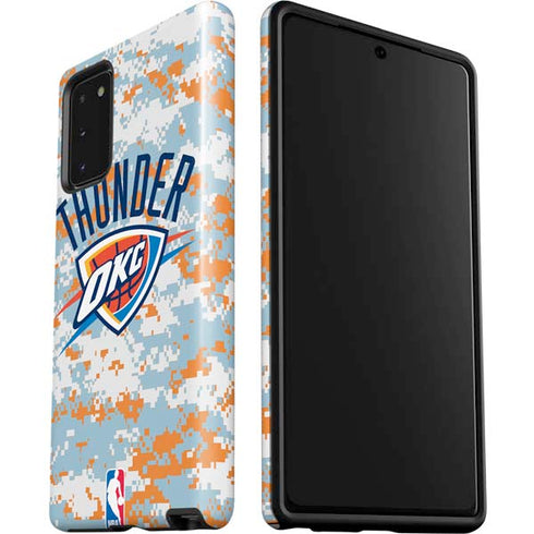 NBA Oklahoma City Thunder Digi Camo Galaxy Note20 5G Pro Case