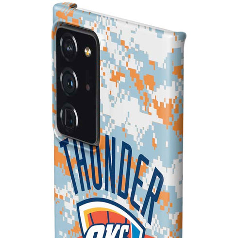 NBA Oklahoma City Thunder Digi Camo Galaxy Note20 Ultra 5G Lite Case