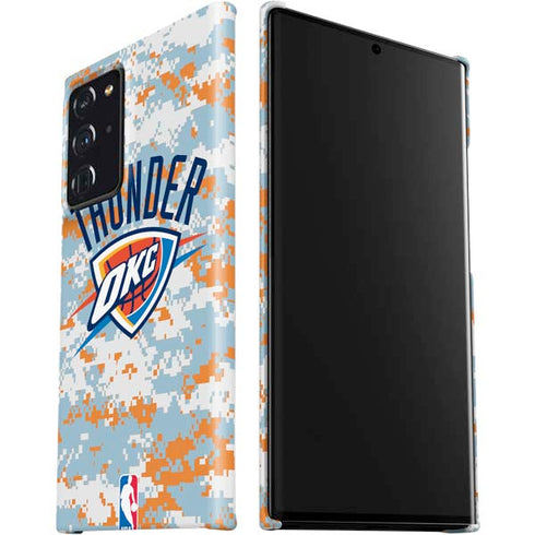 NBA Oklahoma City Thunder Digi Camo Galaxy Note20 Ultra 5G Lite Case