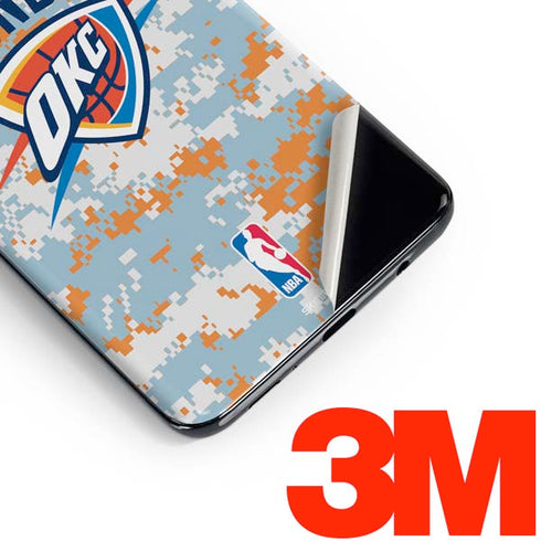NBA Oklahoma City Thunder Digi Camo Galaxy S10 Plus Skin