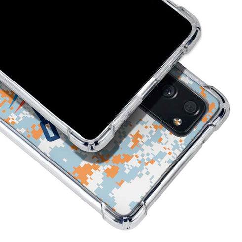 NBA Oklahoma City Thunder Digi Camo Galaxy S20 FE Clear Case