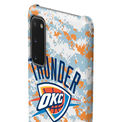 NBA Oklahoma City Thunder Digi Camo Galaxy S20 Lite Case