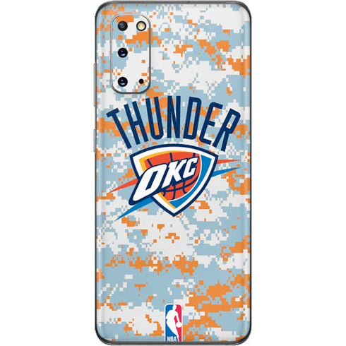 NBA Oklahoma City Thunder Digi Camo Galaxy S20 Skin