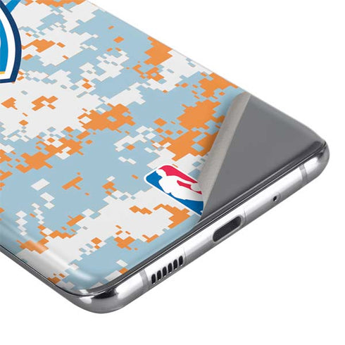 NBA Oklahoma City Thunder Digi Camo Galaxy S20 Skin