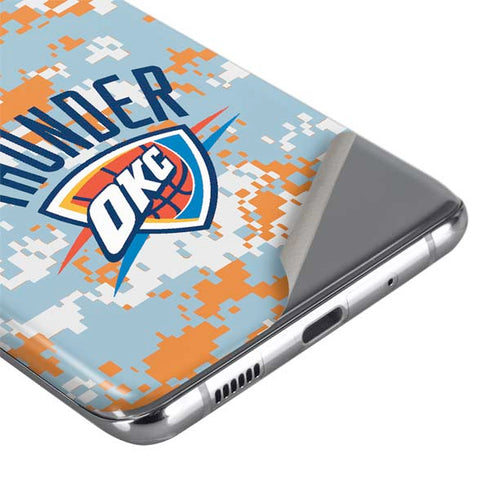 NBA Oklahoma City Thunder Digi Camo Galaxy S20 Ultra 5G Skin