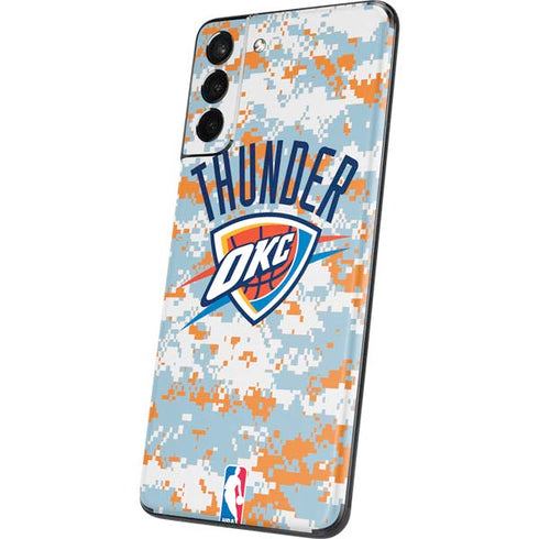 NBA Oklahoma City Thunder Digi Camo Galaxy S21 5G Skin