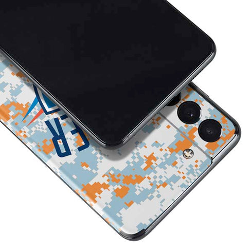 NBA Oklahoma City Thunder Digi Camo Galaxy S21 Plus 5G Skin