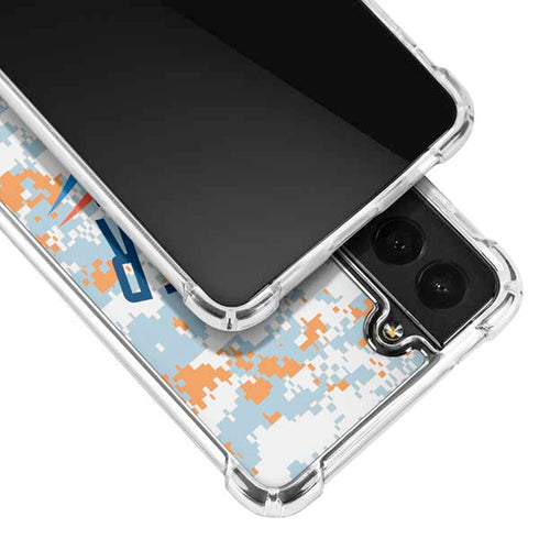 NBA Oklahoma City Thunder Digi Camo Galaxy S22 Clear Case