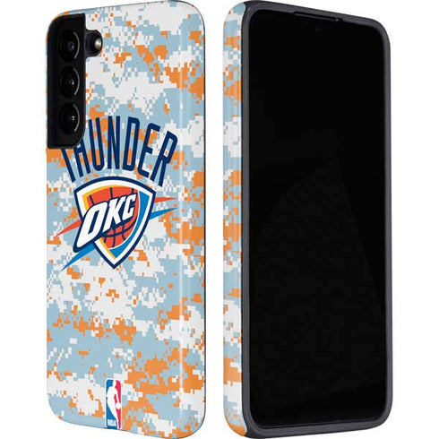 NBA Oklahoma City Thunder Digi Camo Galaxy S22 Pro Case