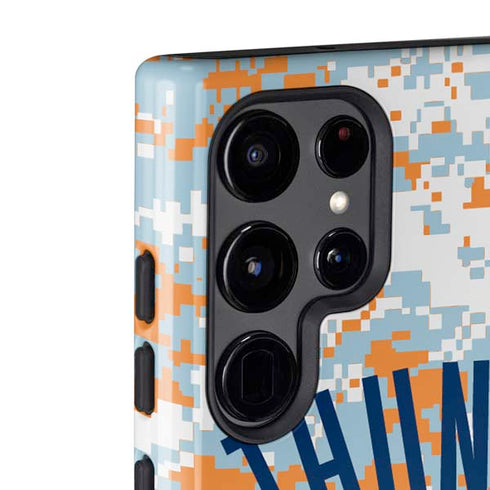 NBA Oklahoma City Thunder Digi Camo Galaxy S22 Ultra Pro Case
