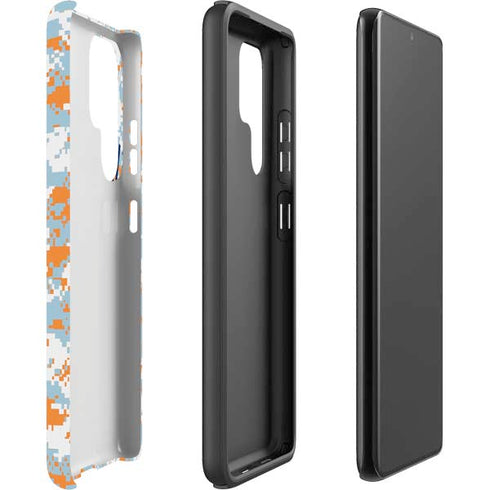 NBA Oklahoma City Thunder Digi Camo Galaxy S22 Ultra Pro Case