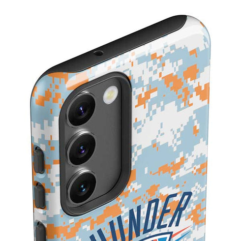 NBA Oklahoma City Thunder Digi Camo Galaxy S23 Plus Pro Case