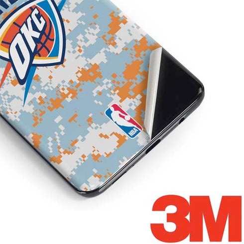 NBA Oklahoma City Thunder Digi Camo Galaxy S9 Plus Skin