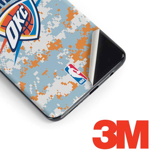 NBA Oklahoma City Thunder Digi Camo Galaxy S9 Skin