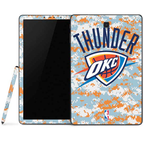 NBA Oklahoma City Thunder Digi Camo Samsung Galaxy Tab Skin