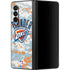 NBA Oklahoma City Thunder Digi Camo Galaxy Z Fold3 5G Skin