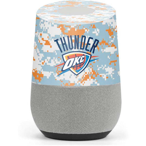 NBA Oklahoma City Thunder Digi Camo Google Home Skin