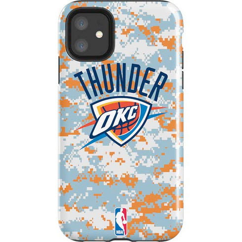 NBA Oklahoma City Thunder Digi Camo iPhone 11 Impact Case