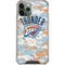 NBA Oklahoma City Thunder Digi Camo iPhone 11 Pro Max Clear Case