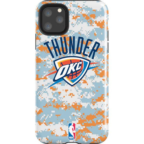NBA Oklahoma City Thunder Digi Camo iPhone 11 Pro Max Impact Case