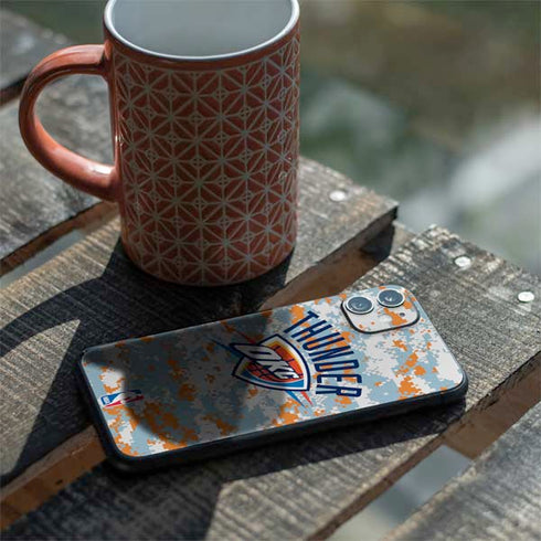 NBA Oklahoma City Thunder Digi Camo iPhone 11 Skin