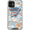 NBA Oklahoma City Thunder Digi Camo iPhone 12 Mini Clear Case