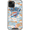 NBA Oklahoma City Thunder Digi Camo iPhone 13 Mini Clear Case