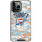 NBA Oklahoma City Thunder Digi Camo iPhone 13 Pro Max Clear Case