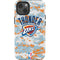 NBA Oklahoma City Thunder Digi Camo iPhone 14 Impact Case