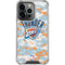 NBA Oklahoma City Thunder Digi Camo iPhone 14 Pro Clear Case