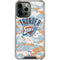 NBA Oklahoma City Thunder Digi Camo iPhone 14 Pro Max Clear Case