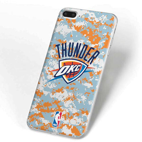 NBA Oklahoma City Thunder Digi Camo iPhone 7 Plus Skin
