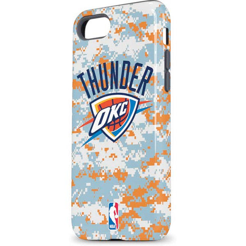 NBA Oklahoma City Thunder Digi Camo iPhone 7 Pro Case