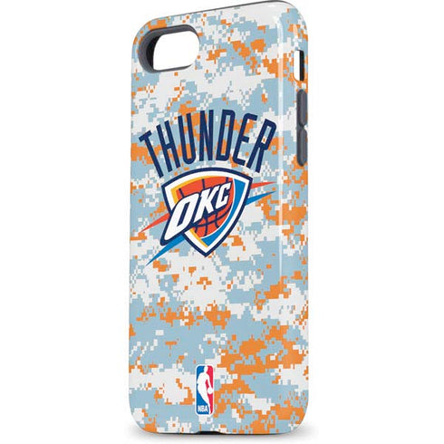 NBA Oklahoma City Thunder Digi Camo iPhone 8 Pro Case