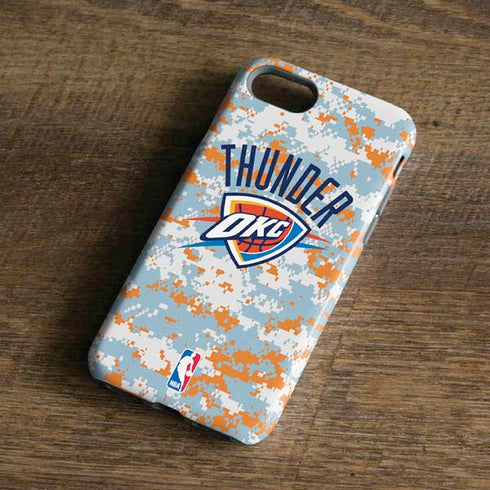 NBA Oklahoma City Thunder Digi Camo iPhone 8 Pro Case
