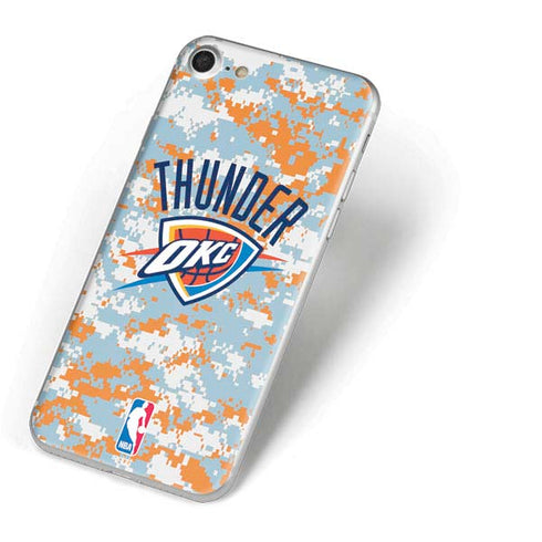 NBA Oklahoma City Thunder Digi Camo iPhone 8 Skin