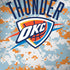 NBA Oklahoma City Thunder Digi Camo iPhone X Pro Case