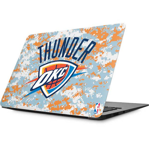 NBA Oklahoma City Thunder Digi Camo Apple MacBook Skin