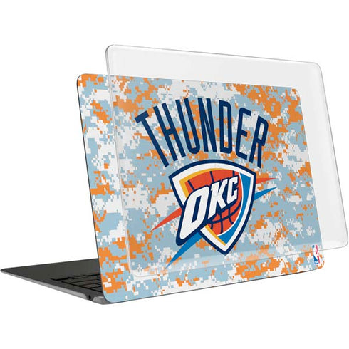NBA Oklahoma City Thunder Digi Camo MacBook Air 13in (2020) Case plus Skin